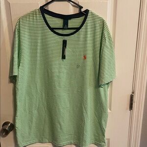 Polo by Ralph Lauren Mint Striped Tee